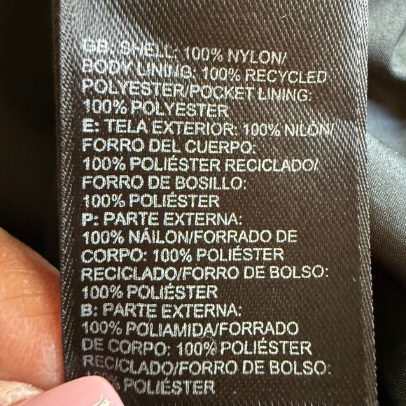 The North Face Women’s Black Hooded Nylon Windbreaker Rain Jacket Women's XS - Picture 11 of 14